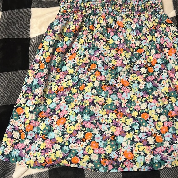 GAP Floral Puffy Sleeved dress size XL - Picture 3 of 12